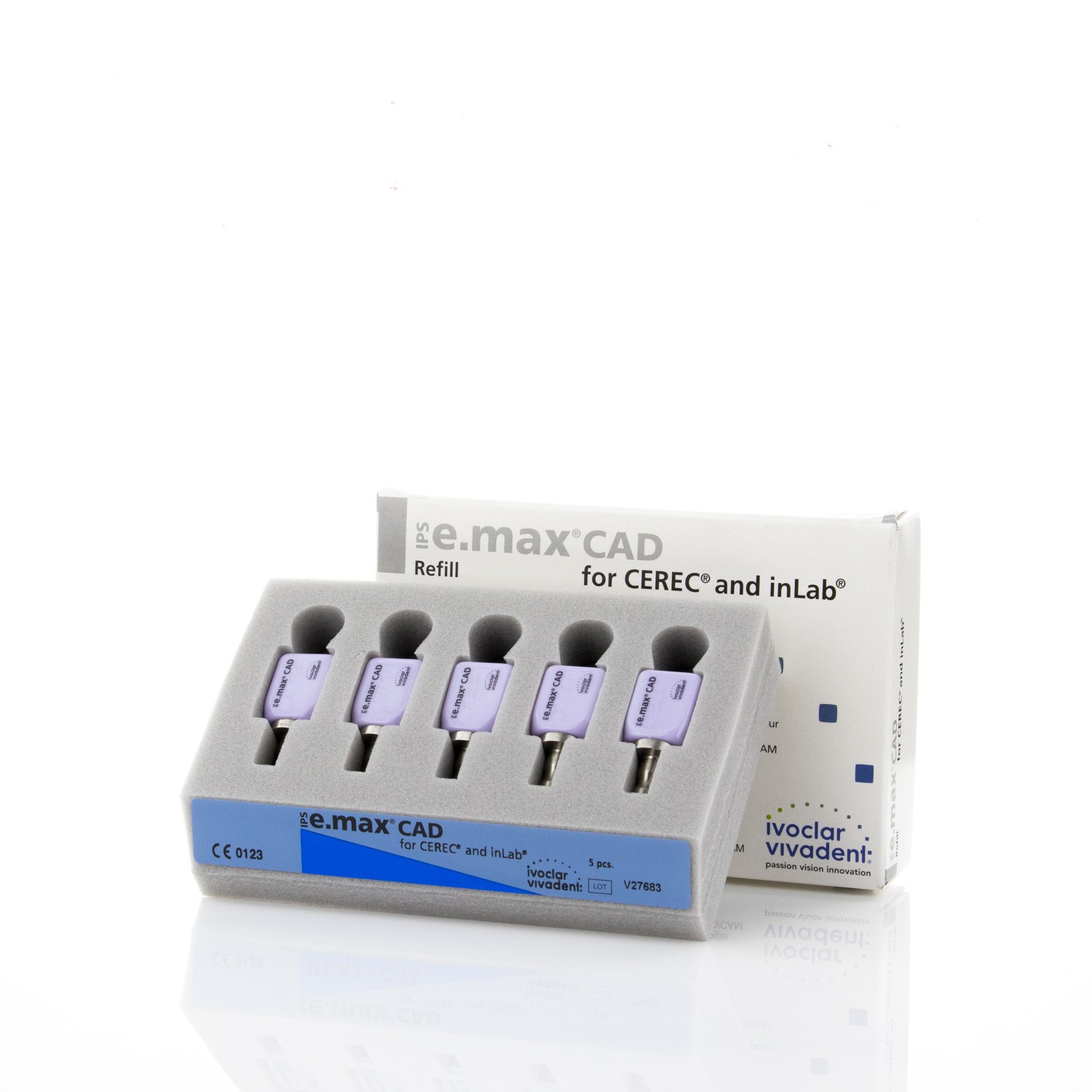 IPS E.MAX CAD CER/INLAB LT I12 C2 5pc