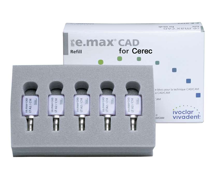 IPS E.MAX CAD CER/INLAB 626390 LT C14 D4 5pz